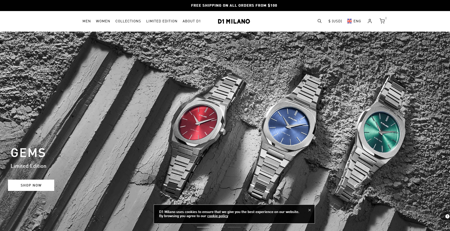 D1 Milano官网-意大利当代腕表品牌 小众手表